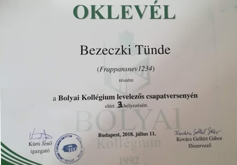 Oklevél